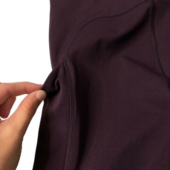 Lululemon Plum Purple Speed Up Tight Full-On Luxtreme Athletic Leggings Size 2 - Picture 8 of 11